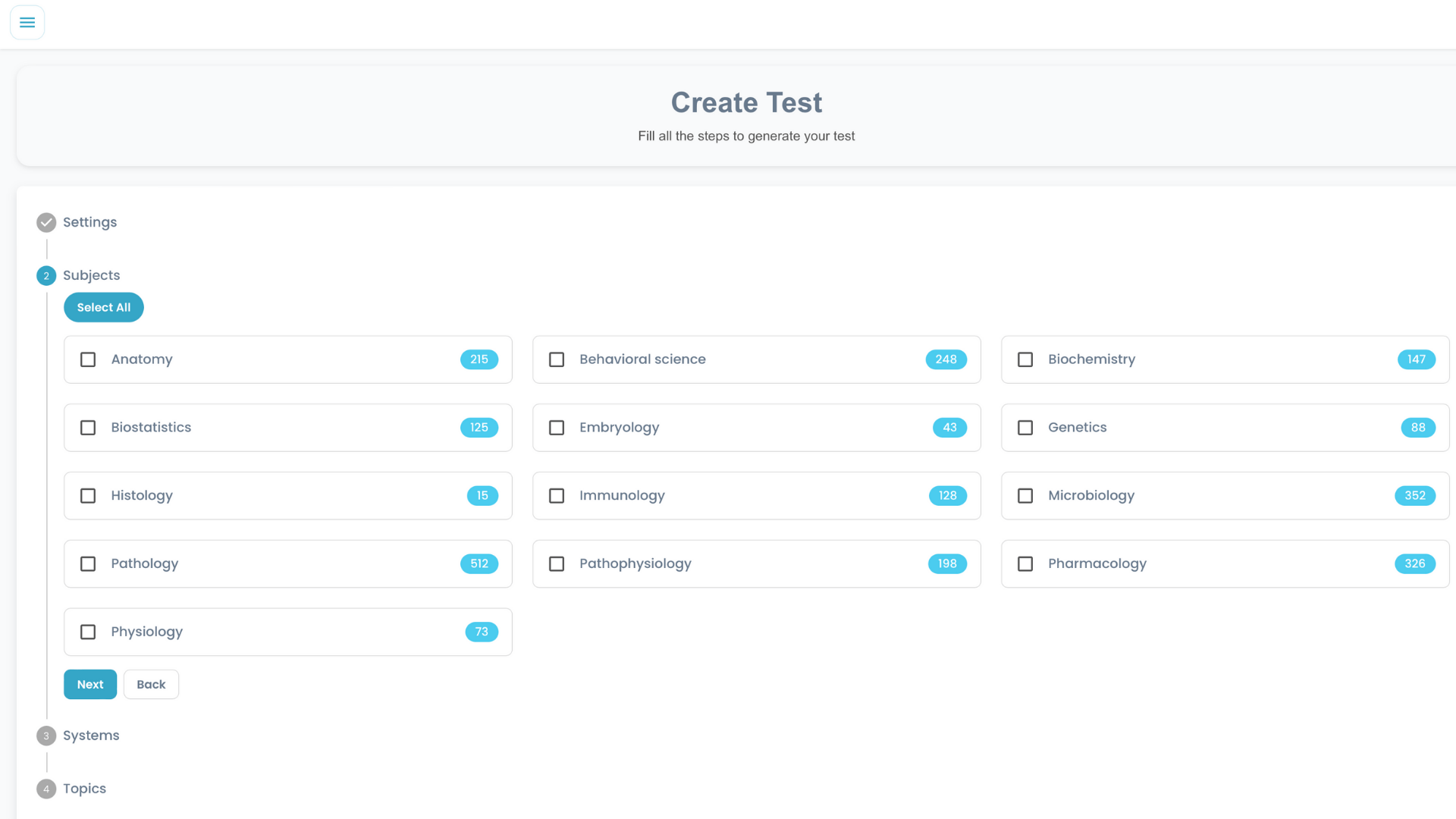 Customize Your Exam. Sharpen Your Focus.